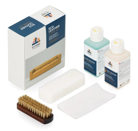 FE186 ECO LEATHER CARE KIT - Zestaw do czyszczenia i odświeżania powierzchni tapicerek meblowych z ekoskóry i skór typu bycast