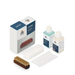 FE 185 Ottimo Premium Leather Care - Zestaw do czyszczenia i zabezpieczania skórzanej tapicerki meblowej