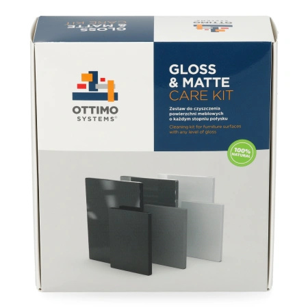 SP 731 GLOSS & MATTE CARE KIT - Zestaw do czyszczenia powierzchni meblowych o każdym stopniu połysku (300ml)