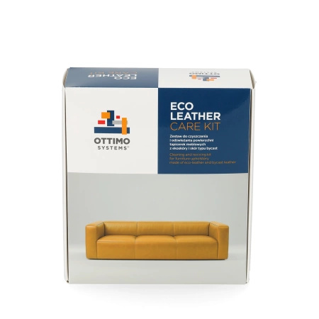 FE 186 ECO LEATHER CARE KIT - Zestaw do czyszczenia i odświeżania powierzchni tapicerek meblowych z ekoskóry i skór typu bycast