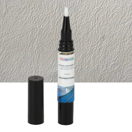 FE 777 0004 Ottimo Leather Fix – Pisak retuszerski pędzelkowy z dedykowaną farbą TUP - Silverstone