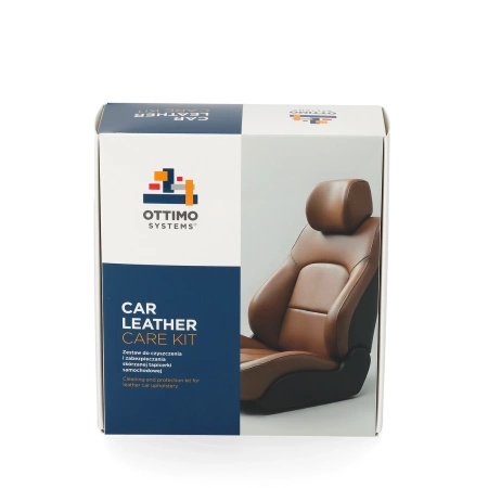 FE 183 CAR LEATHER CARE KIT - Zestaw do czyszczenia i zabezpieczania skórzanej tapicerki samochodowej (2x250ml)