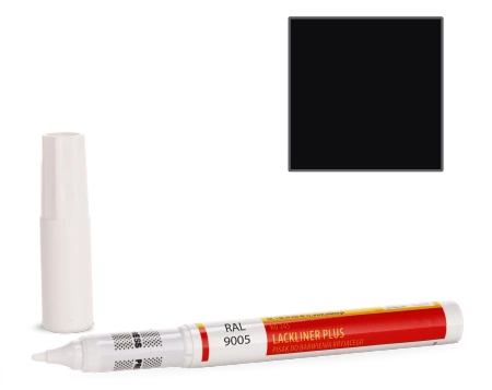 LACKLINER PLUS korektor z farbą kryjącą do barwienia i retuszowania - RAL 9005