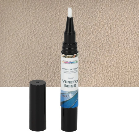 FE 777 0004 Ottimo Leather Fix – Pisak retuszerski pędzelkowy z dedykowaną farbą TUP - Veneto beige (Venetobeige)