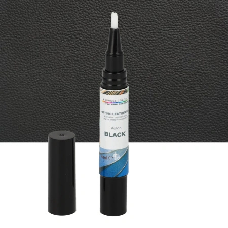 FE 777 0004 Ottimo Leather Fix – Pisak retuszerski pędzelkowy z dedykowaną farbą TUP - Black (Schwarz / Ebony / Soul)