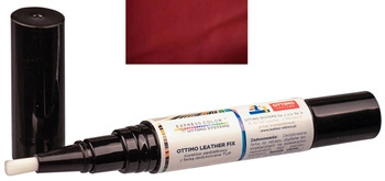 FE 777 0004 Ottimo Leather Fix – Pisak retuszerski pędzelkowy z dedykowaną farbą TUP - Bengal red (Bengal rot)