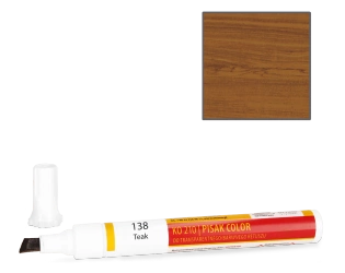 Ko 210 Pisak COLOR z szybkoschnącą barwną tynkturą - Teak